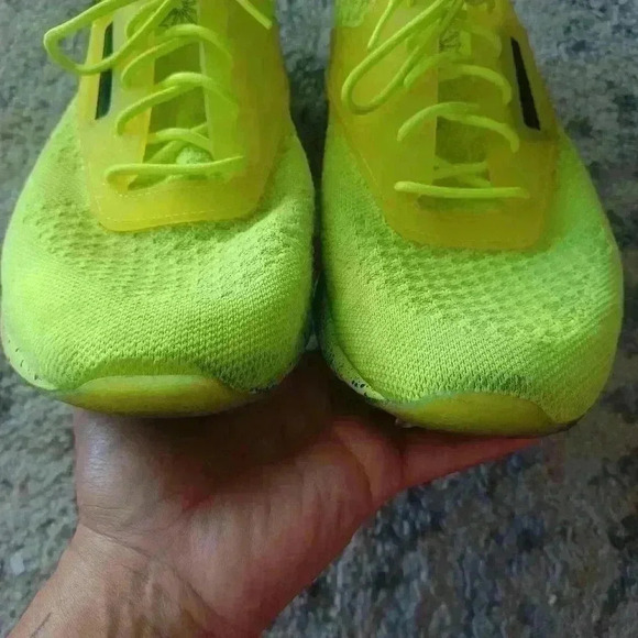 Reebok Mens Zoku Runner Ultra Knit Is Solar Yellow Black 11 - Picture 12 of 15